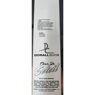 Foto aus der offiziellen Meldung: DORALL Collection Fleur De Soleil Gift For Her Kosmetik-Set — Risiko: Chemikalie
