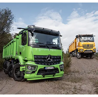 Photo de l’avis officiel: Mercedes-Benz ACTROS, AROCS Camion — risque: Blessures (SR/01016/25)