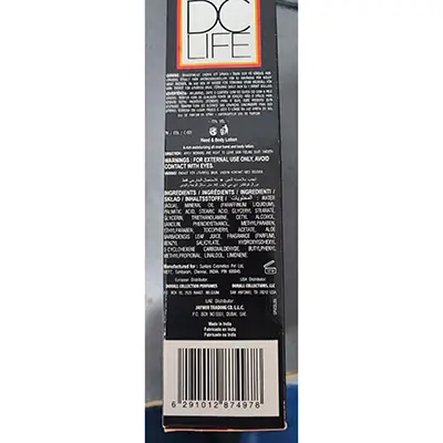Foto do aviso oficial: DORALL Collection DC LIFE Gift For Her Conjunto de cosméticos — risco: Químico