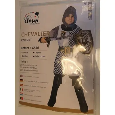 Foto dell’avviso ufficiale: P'tit Clown Chevalier / Knight Costume da bambino — rischio: Rischio chimico