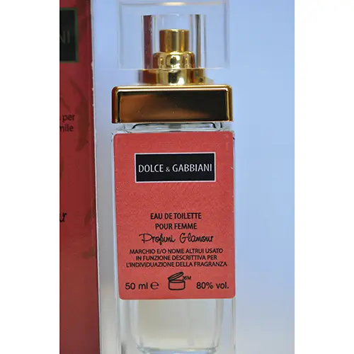 Photo de l’avis officiel: GLAMOUR Dolce &amp; Gabbiani Eau de toilette — risque: Risque chimique