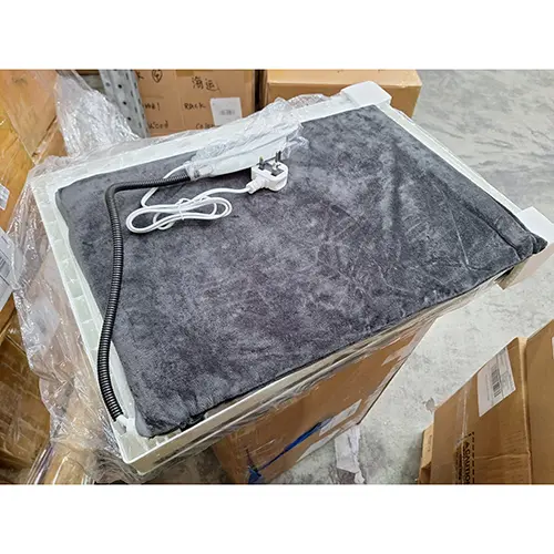 Photo de l’avis officiel: Pet Cage &amp; Pet Heating Pad Cage pour animaux de compagnie — risque: Choc électrique