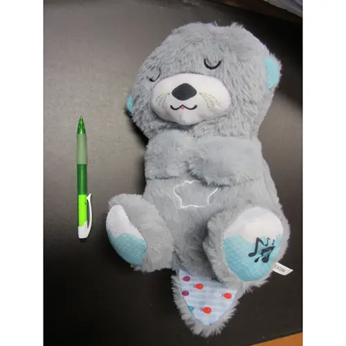 Photo de l’avis officiel: Breathing otter plush toy Jouet souple — risque: Étouffement & Suffocation