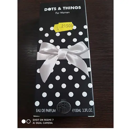 Photo de l’avis officiel: REAL TIME Dots &amp;Things Eau de Parfum For Women — risque: Risque chimique