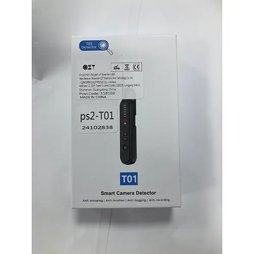 Photo from the official notice: QZT Smart camera detector surveillance camera — environment risk