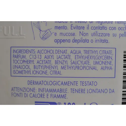 Foto dell’avviso ufficiale: Breeze Oceano Deodorant — rischio: Rischio chimico