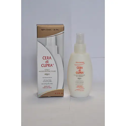 Foto aus der offiziellen Meldung: CERA DI CUPRA PELLI MATURE Körpercreme — Risiko: Chemikalie
