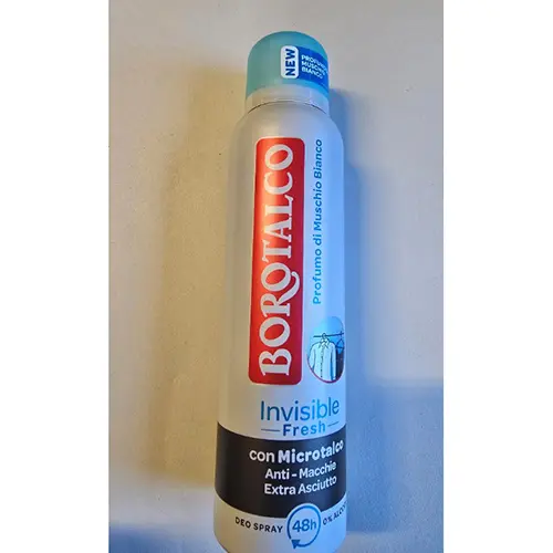 Photo de l’avis officiel: BOROTALCO Invisible Fresh Déodorant — risque: Risque chimique