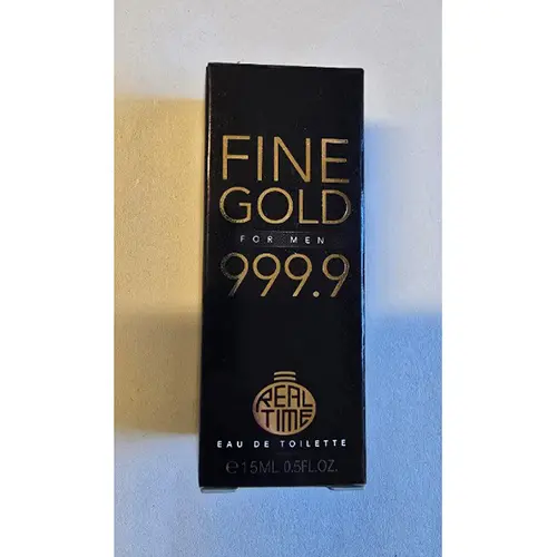 Photo de l’avis officiel: Real Time® Fine Gold 999.9 Eau de toilette — risque: Risque chimique