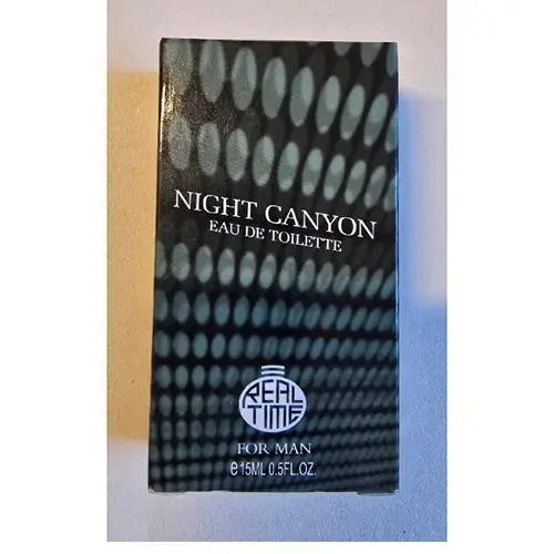 Photo de l’avis officiel: Real Time® Night Canyon Eau de toilette — risque: Risque chimique