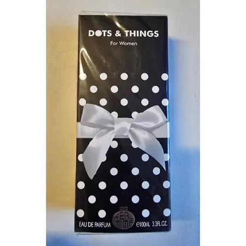 Photo de l’avis officiel: Real Time® Dots &amp; Things for women Parfum — risque: Risque chimique