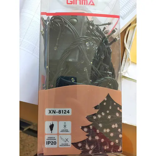 Foto do aviso oficial: GINMA 500 Led Corrente de iluminação — risco: Choque elétrico & Incêndio (SR/01240/25)