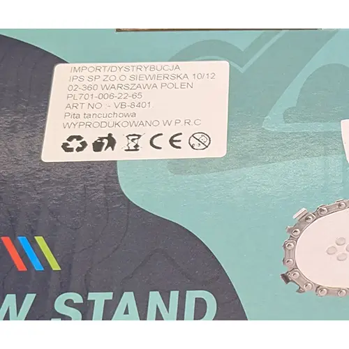 Photo de l’avis officiel: 12" ELECTRIC CHAIN SAW STAND Kit de conversion de meuleuse d'angle — risque: Coupures