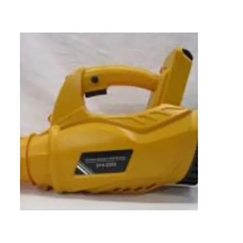 Photo from the official notice: Lithium Electric Leaf Blower — fire risk