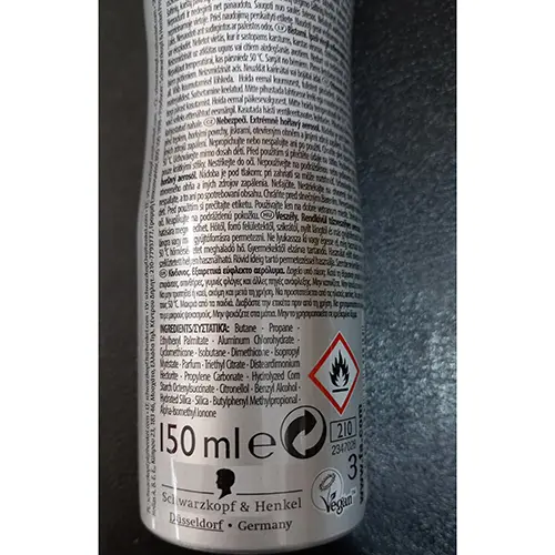 Photo de l’avis officiel: FA Sporty Fresh Déodorant — risque: Risque chimique