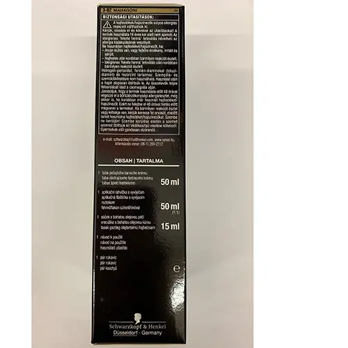 Foto aus der offiziellen Meldung: syoss Professional Performance Permanent 3-82 Hair dye Haarfärbemittel — Risiko: Chemikalie