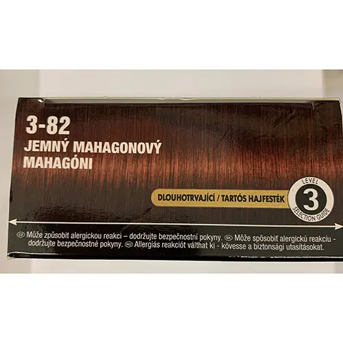 Foto aus der offiziellen Meldung: syoss Professional Performance Permanent 3-82 Hair dye Haarfärbemittel — Risiko: Chemikalie