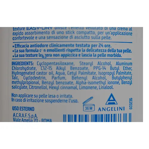 Photo de l’avis officiel: INFASIL Fredhezza naturale plus Déodorant — risque: Risque chimique