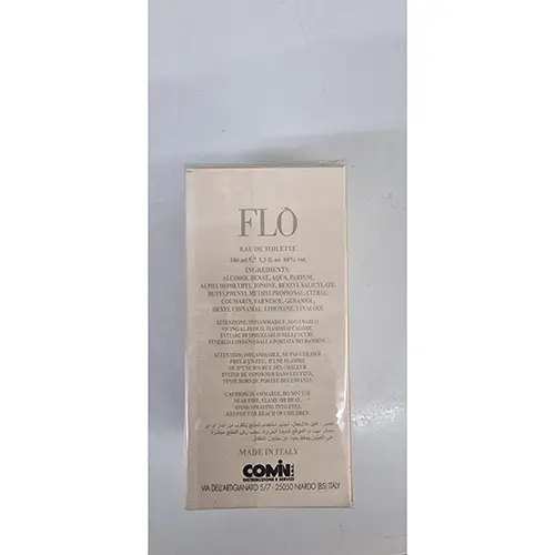 Photo de l’avis officiel: COMIN Flò Eau de toilette — risque: Risque chimique (SR/01304/25)