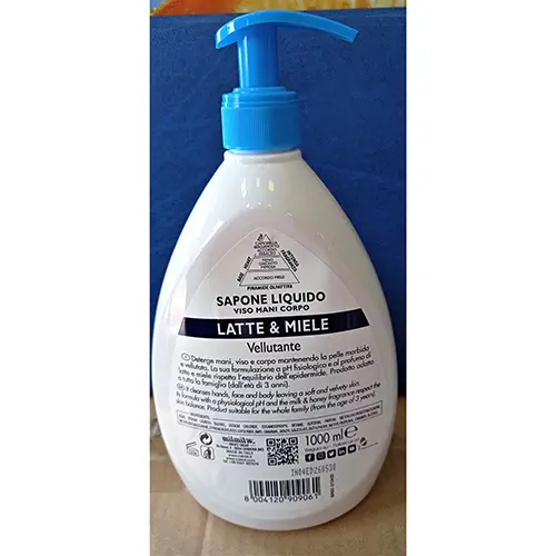 Foto dell’avviso ufficiale: MILMIL® fresca Vitalità Sapone liquido — rischio: Rischio chimico