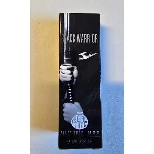 Photo de l’avis officiel: REAL TIME Black Warrior Eau de toilette — risque: Risque chimique