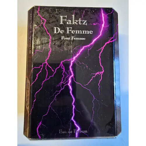Photo de l’avis officiel: OMERTA Faktz de Femme Parfum — risque: Risque chimique