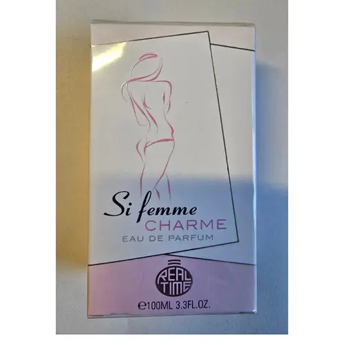 Photo de l’avis officiel: Real Time® Si femme Charme Parfum — risque: Risque chimique