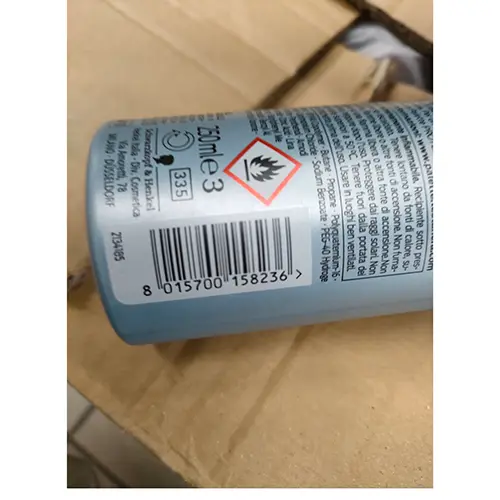 Foto dell’avviso ufficiale: TESTANERA Fiber Flex Mousse per capelli — rischio: Rischio chimico