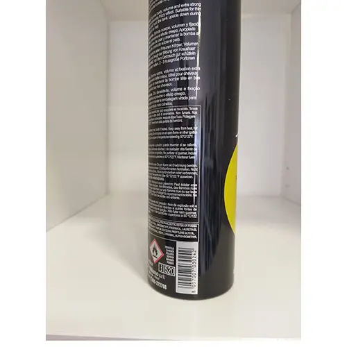 Foto dell’avviso ufficiale: Tacnique Jetting Up Spray per capelli — rischio: Rischio chimico