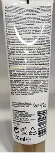 Photo de l’avis officiel: L'OREAL Steam pood Crème capillaire — risque: Risque chimique