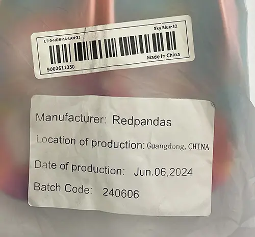 Photo from the official notice: Unicorn flipflop sandals Avslappede søte tegneserie flipflops for jente children's flip-flops — chemical risk