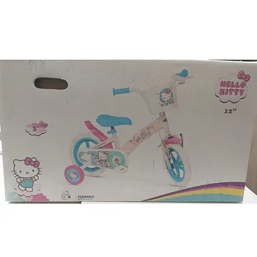 Foto uit de officiële melding: TOIMSA® Hello Kitty 12" “ Kinderfiets — risico: Verwonding