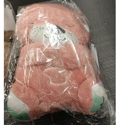 Photo from the official notice: Sleepy Cuddly Toy soft toy — choking & strangulation risk