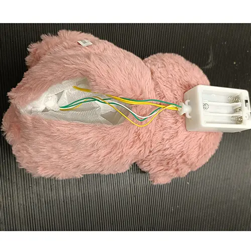 Photo from the official notice: Sleepy Cuddly Toy soft toy — choking & strangulation risk