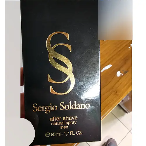 Foto dell’avviso ufficiale: Sergio Soldano Dopobarba — rischio: Rischio chimico