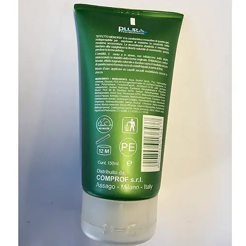 Photo de l’avis officiel: Pura Memory gel Gel capillaire — risque: Risque chimique
