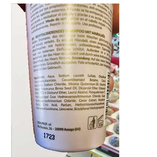 Photo de l’avis officiel: Pura Vita Shampoo — risque: Risque chimique