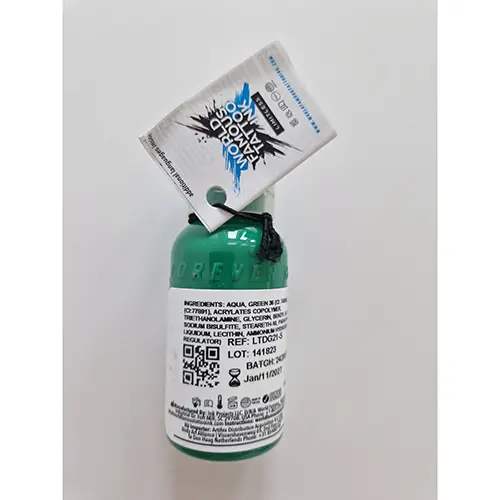 Foto dell’avviso ufficiale: WORLD FAMOUS Limitless Dark Green 2 Inchiostro per tatuaggi — rischio: Rischio chimico