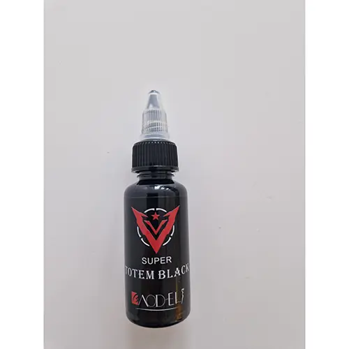 Photo de l’avis officiel: Wangyi SUPER Totem Black Encre de tatouage — risque: Risque chimique