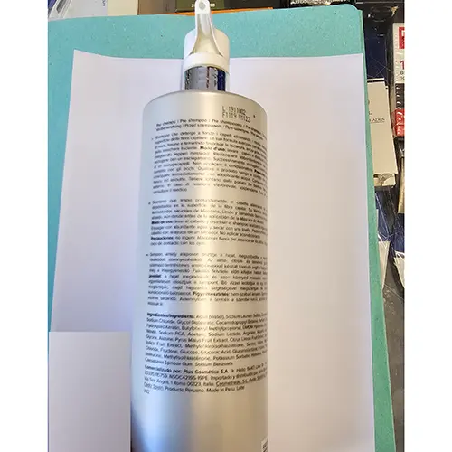 Photo de l’avis officiel: Brazilian Keratin Protein Shampoo — risque: Risque chimique