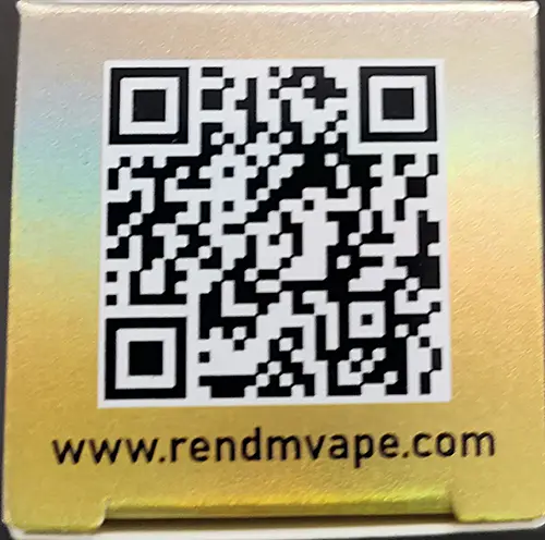 Photo de l’avis officiel: RENdM TORNADO 50000 Cigarette électronique jetable — risque: Risque chimique (SR/01478/25)