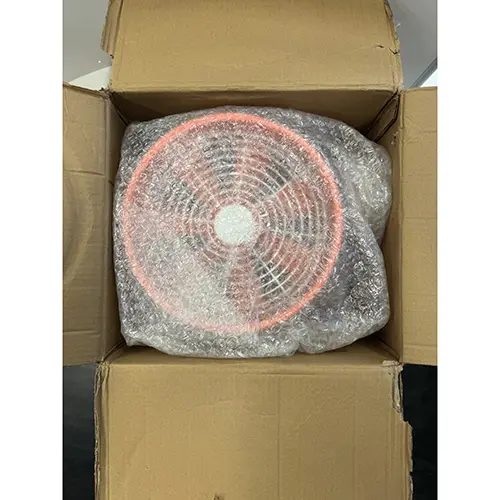 Foto uit de officiële melding: CHERUBIM Portable Explosion Proof Fan Explosieveilige ventilator — risico: Verwonding