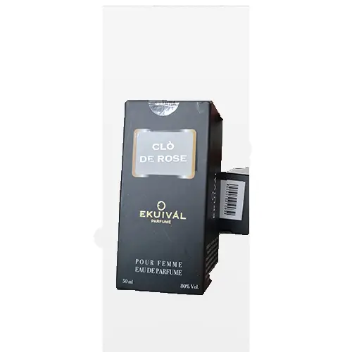 Photo de l’avis officiel: EKUIVAL PARFUME Clò de rose — risque: Risque chimique