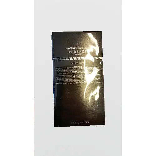 Photo de l’avis officiel: Versace L'HOMME Eau de toilette — risque: Risque chimique