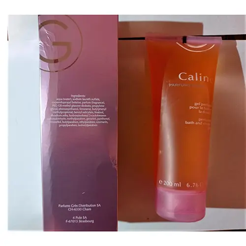 Foto dell’avviso ufficiale: Parfums GRES Caline Gel doccia — rischio: Rischio chimico