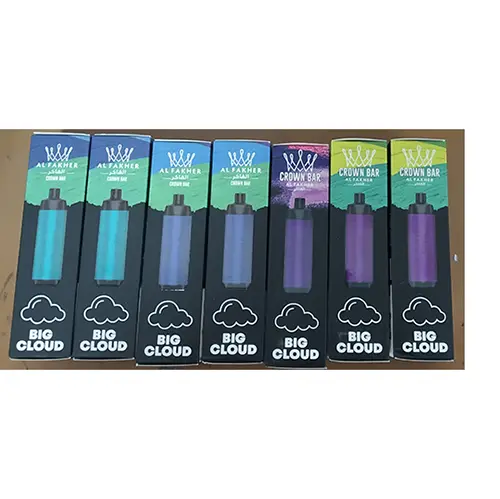 Photo de l’avis officiel: Al Fakher CROWN BAR 8000 Cigarette électronique jetable — risque: Risque chimique