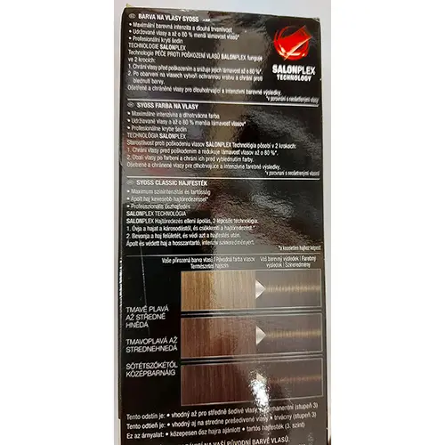 Photo de l’avis officiel: syoss Professional Performance Teinture capillaire — risque: Risque chimique (SR/01532/25)