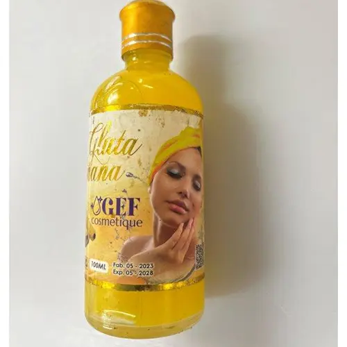 Photo de l’avis officiel: Gluta banana GEF Lotion éclaircissante pour la peau — risque: Risque chimique