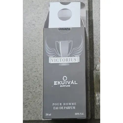 Photo de l’avis officiel: EKUIVAL PARFUME Victorius — risque: Risque chimique