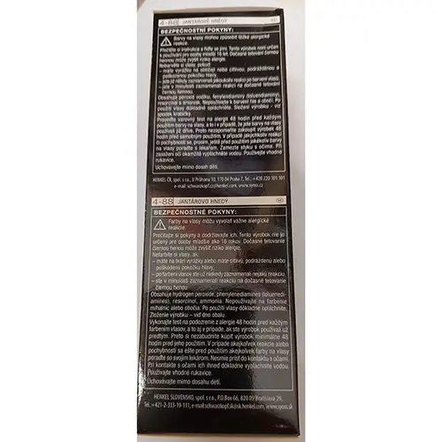 Photo de l’avis officiel: syoss Professional Performance Teinture capillaire — risque: Risque chimique (SR/01540/25)